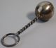 Atq Victorian Sterling Silver Baby Toy Rattle Bell Other Antique Sterling Silver photo 3