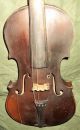 Vintage Old Antique Estate National Institute First Violin Needs Some Tlc And. String photo 6