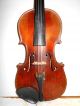 Vintage Old Antique Curly Maple 2 Pc.  Back Full Size Violin - String photo 2
