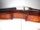 Vintage Old Antique Curly Maple 2 Pc.  Back Full Size Violin - String photo 5