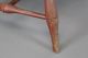 A Rare 18th C Bowback Windsor Sidechair Charleston,  Ma Area In Old Red Wash Primitives photo 5