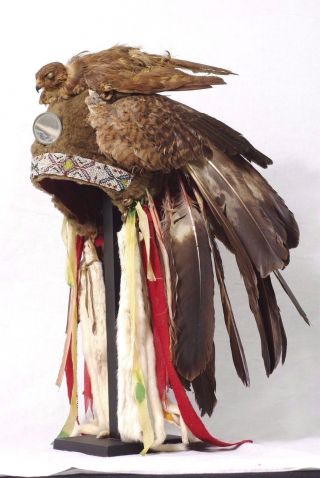 Amerindian Shaman Headdress - Plains Indians - Xixth Century - Native American photo