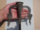 Ancient Roman - Middle Ages Bronze Removable Wall Torch Holder Roman photo 2