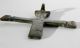 Ancient Medieval Period Bronze Pilgrim Cross Pendant 1200 - 1400 Ad British photo 9
