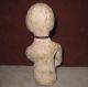 Antique Tesuque Pueblo Indian Rain God Pottery Effigy With Whirling Log On Head Native American photo 5