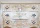 Painted Louis Xv Style Bombe Chest Of Drawers Post-1950 photo 1