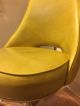 Vintage Mid Century Modern Yellow Tulip Swivel Chairs - 2 Chairs Mid-Century Modernism photo 4