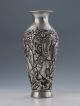 Collectable Cupronickel Hand - Carved Eighteen Lohan Vase W Daqing Mark 1a 1 Vases photo 2