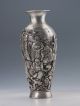 Collectable Cupronickel Hand - Carved Eighteen Lohan Vase W Daqing Mark 1a 1 Vases photo 3