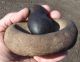 Shaman Sacred Mortar (with Glyphs) & Pestle,  Big Sur River,  California Native American photo 9