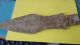 Massive Unresearched Bronze Spearhead Roman photo 9