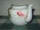 Antique Porcelain D - Handled Teapot No Lid Purple & Pink Roses Hand Painted Japan Teapots photo 3