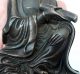 1800 ' S Antique Chinese Bronze Seated Guanyin Buddha Figure Kwanyin Kuanyin China Buddha photo 1
