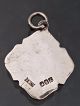 Antique Irish Sterling Silver Blank Watch Fob Medal Dublin 1941 Celtic Design Sterling Silver (.925) photo 1