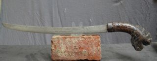 Antique And Good Quality Golok Sword Central Java Indonesia,  Keris. photo