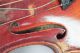 Estate Found Vintage 1922 Full Size Violin Carlo Micelli W Bow & Hard Case String photo 6