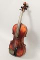 Antique 1824 Czech Violin Signed Emanuel Adam Homolka W Bow & Case String photo 3