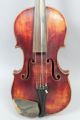 Antique 1824 Czech Violin Signed Emanuel Adam Homolka W Bow & Case String photo 4