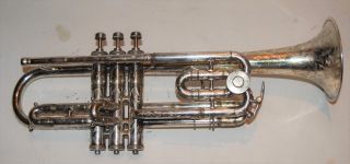 King Trumpet Master Model Bb C Valve Highly Engraved Front Bell To Lead Pipe photo