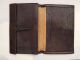 Old True Antique Ottoman Empire Islamic Turkish Leather Wallet 1900s Islamic photo 3