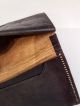 Old True Antique Ottoman Empire Islamic Turkish Leather Wallet 1900s Islamic photo 7