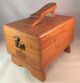 Vintage Griffin Shinemaster Wooden Dove Tail Shoe Shine Box Primitives photo 1