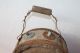Antique Authentic Primitive Cwe Handmade Canteen Flask Keg Iron Banded. Primitives photo 10