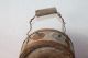 Antique Authentic Primitive Cwe Handmade Canteen Flask Keg Iron Banded. Primitives photo 1