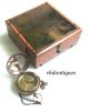 Vintage Replica Six Instruments Marine Master Box W Brass Necklace Watch Compasses photo 1