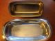 Silverplate Butter Dish By F.  B.  Rogers Silver Co. Butter Dishes photo 1