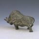 Chinese Bronze Hand - Carved Fierce Buffalo Statue M0005 Other Antique Chinese Statues photo 1