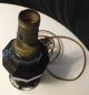 Antique Lamp Bryant 1910 Black Glass 12 Inches Tall Orig Cord Needs Replaced Other Antique Home & Hearth photo 10