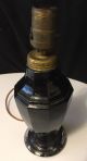 Antique Lamp Bryant 1910 Black Glass 12 Inches Tall Orig Cord Needs Replaced Other Antique Home & Hearth photo 8
