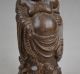 Delicate Chinese Agilawood Hand Carved Maitreya Buddha Statue Buddha photo 5