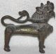 Chinese Qing Dynasty (mid - 19th Century) Cast Bronze Dragon Figure Incense Burner Incense Burners photo 1