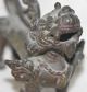 Chinese Qing Dynasty (mid - 19th Century) Cast Bronze Dragon Figure Incense Burner Incense Burners photo 7