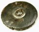 Antique Carved Iridescent Shell Button Detailed Leaf Design 1 & 3/16 
