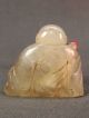 Chinese Boy Fish Carved Nature Quartz Crystal Snuff Bottle Snuff Bottles photo 3