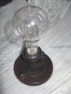 Thomas Edison 1929 50th Anniversary Tipped Light Bulb Triple Loop/wood Other Antique Science Equip photo 1