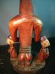 Shango / Chango Shrine Figure W / Ibeji Twins,  Nigeria / Santeria. Sculptures & Statues photo 4