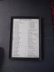 Antique American Woolen Company Framed Broadside Other Mercantile Antiques photo 1