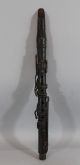 Early Antique 19thc Clarinet W/ Raised Wood Shoulders, Wind photo 2