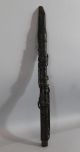 Early Antique 19thc Clarinet W/ Raised Wood Shoulders, Wind photo 7