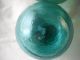 6 Teal Blue/green Japanese,  Korean Vintage Glass Floats Alaska Beachcomberbum Fishing Nets & Floats photo 3
