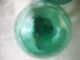 6 Teal Blue/green Japanese,  Korean Vintage Glass Floats Alaska Beachcomberbum Fishing Nets & Floats photo 5