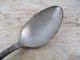 Vintage Sterling Silver Good Luck Spoon,  4 Leaf Clover,  21.  3 Grams,  Pq16 Souvenir Spoons photo 3
