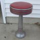 Vintage Ice Cream Parlor Or Diner Stool,  Classic Mid Century Design Post-1950 photo 1