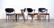 Four Kai Kristiansen Model 42 Rosewood Dining Chairs Mid Century Danish Modern Post-1950 photo 1