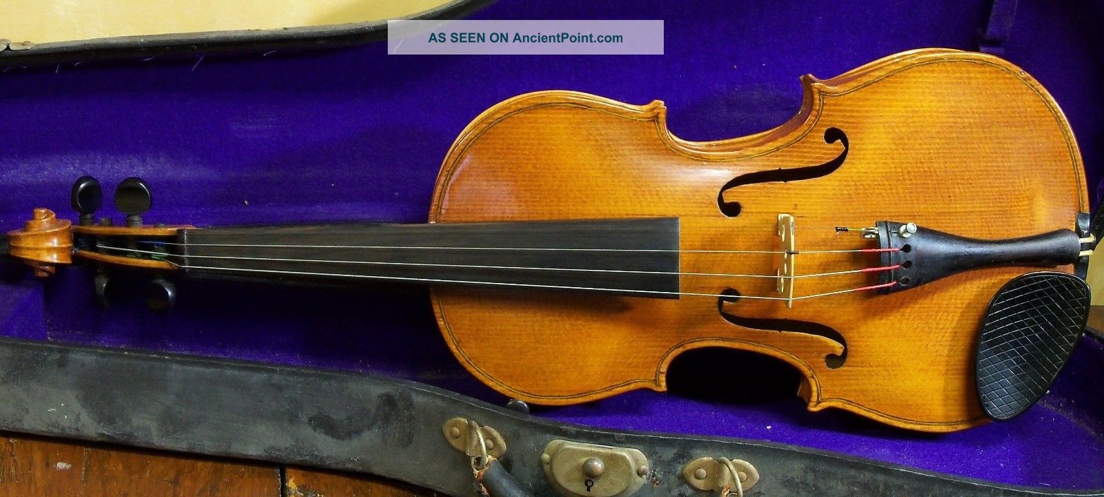 Old American Violin By Hans A.  Berglund 1933 String photo