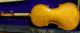 Old American Violin By Hans A.  Berglund 1933 String photo 2